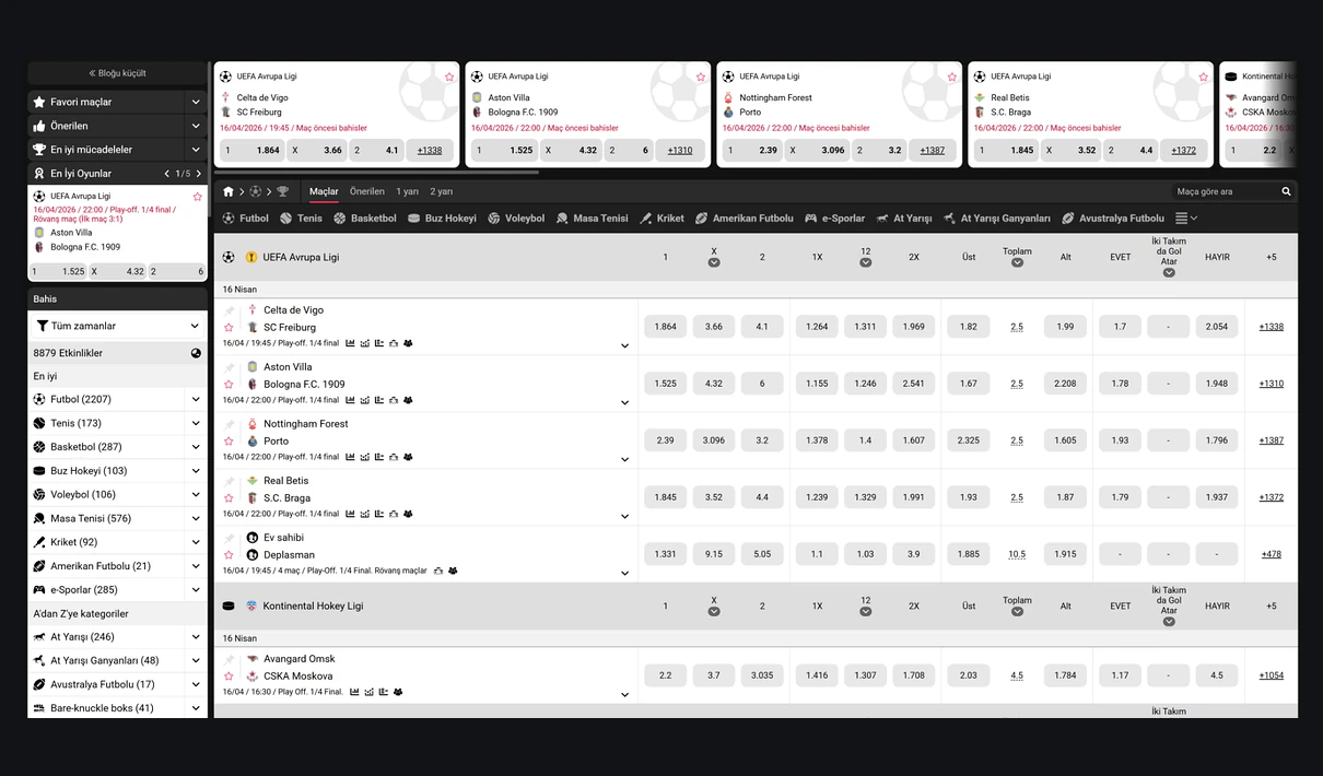 Возможности DBbet
